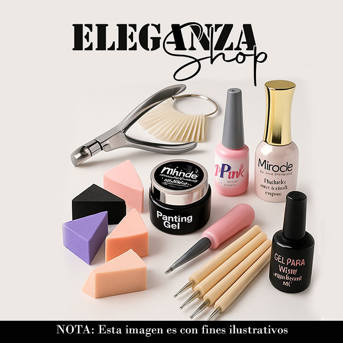 Paquete de insumos manicure clase 4 a 6