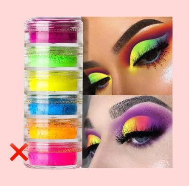 PIGMENTOS NEON MAQUILLAJE