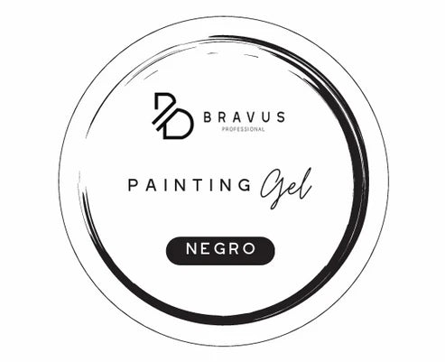 PAINTING GEL NEGRO BRAVUS