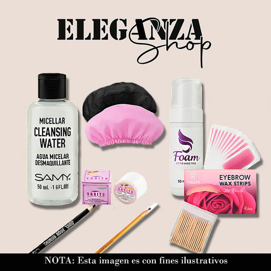 SET CEJAS Y PESTAÑAS #1 HENNA MASTER
