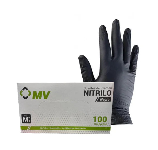 Guantes nitrilio M