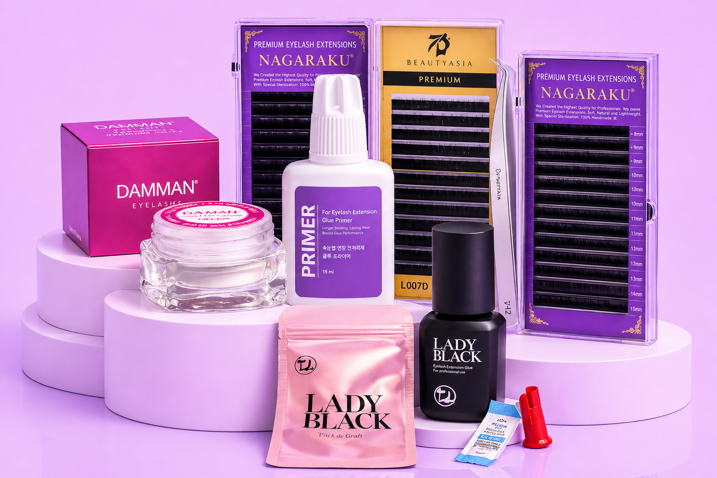 SET DE CEJAS Y PESTAÑAS 4: PERFECT VOLUME