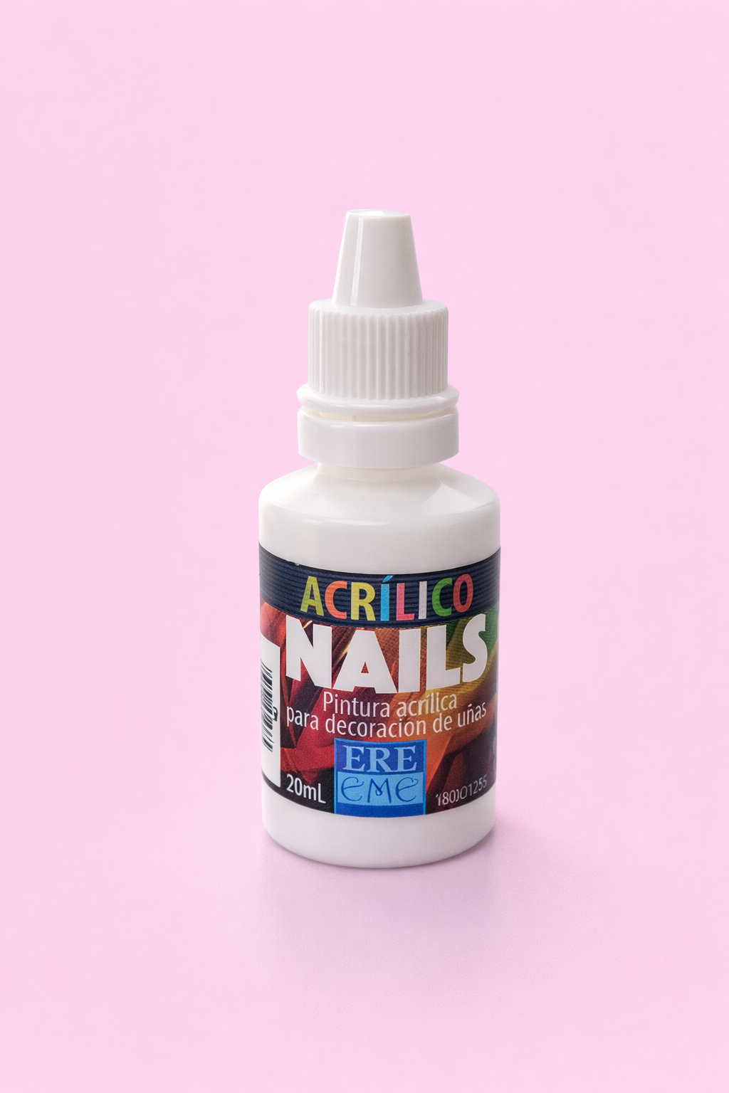 PINTURA ACRÍLICA BLANCA 10 ML NAILS- GAMA BLANCO