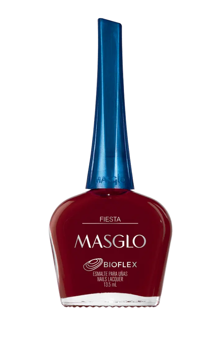 FIESTA - ESMALTE TRADICIONAL CREMOSO MASGLO 13,5 ML - GAMA ROJO