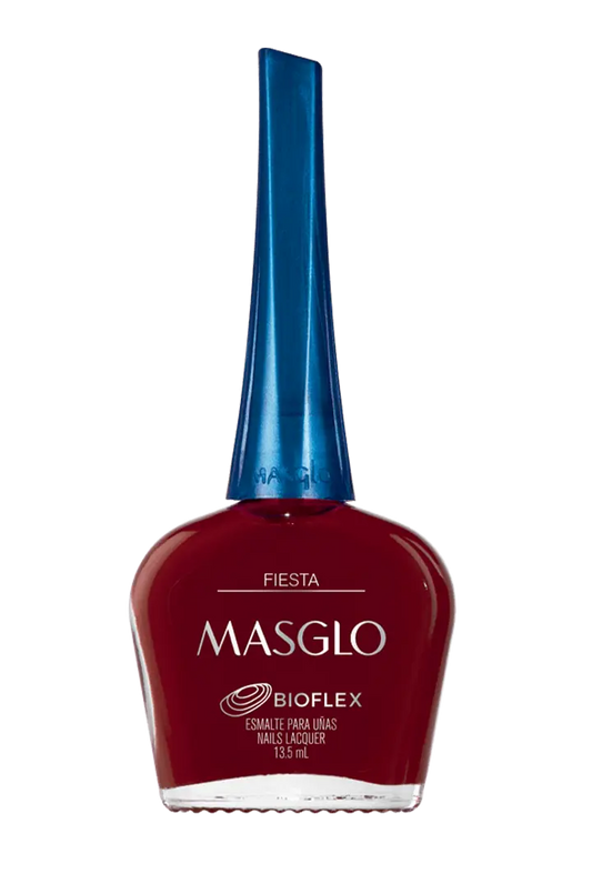 FIESTA - ESMALTE TRADICIONAL CREMOSO MASGLO 13,5 ML - GAMA ROJO