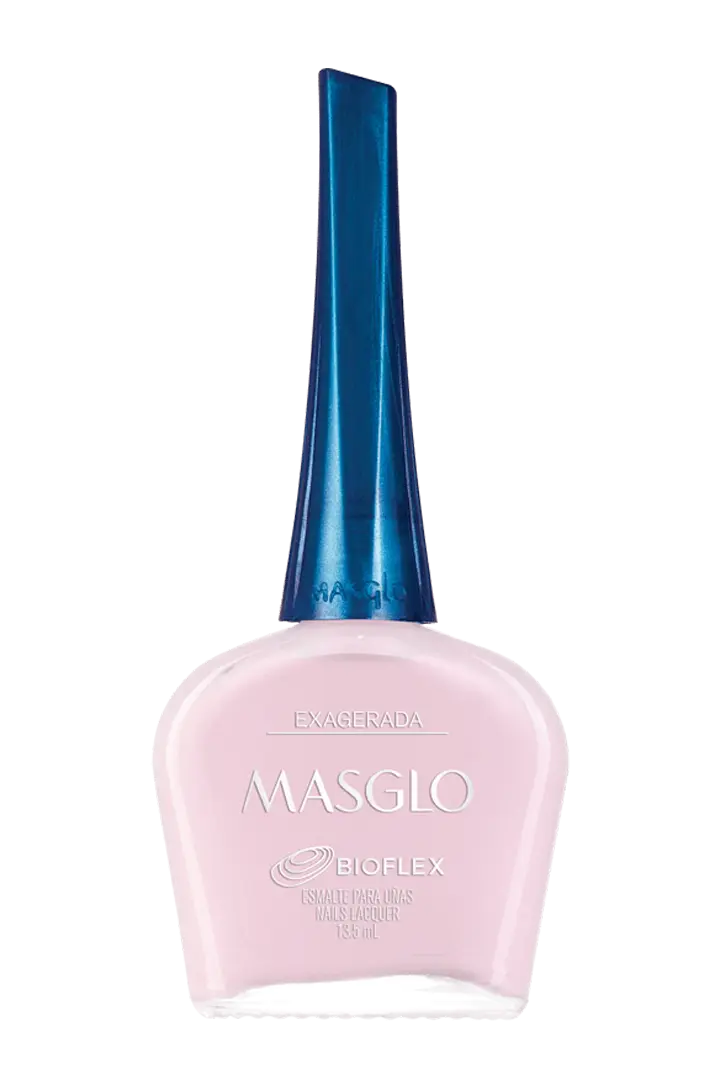 EXAGERADA - ESMALTE TRADICIONAL CREMOSO MASGLO 13,5 ML - GAMA ROSADO