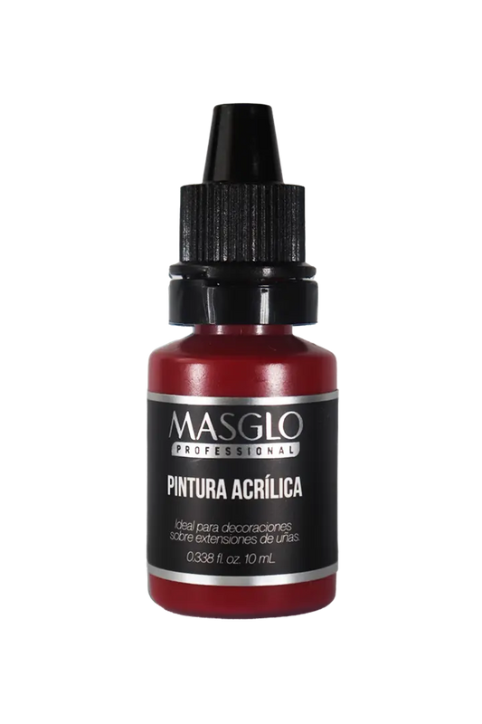 PINTURA ACRÍLICA ROJO COUNTRY 10ML MASGLO - GAMA ROJO