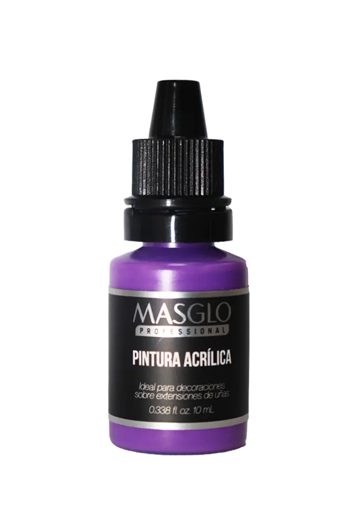 PINTURA ACRÍLICA MORADO 10 ML MASGLO - GAMA MORADO