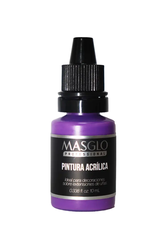 PINTURA ACRÍLICA MORADO 10 ML MASGLO - GAMA MORADO