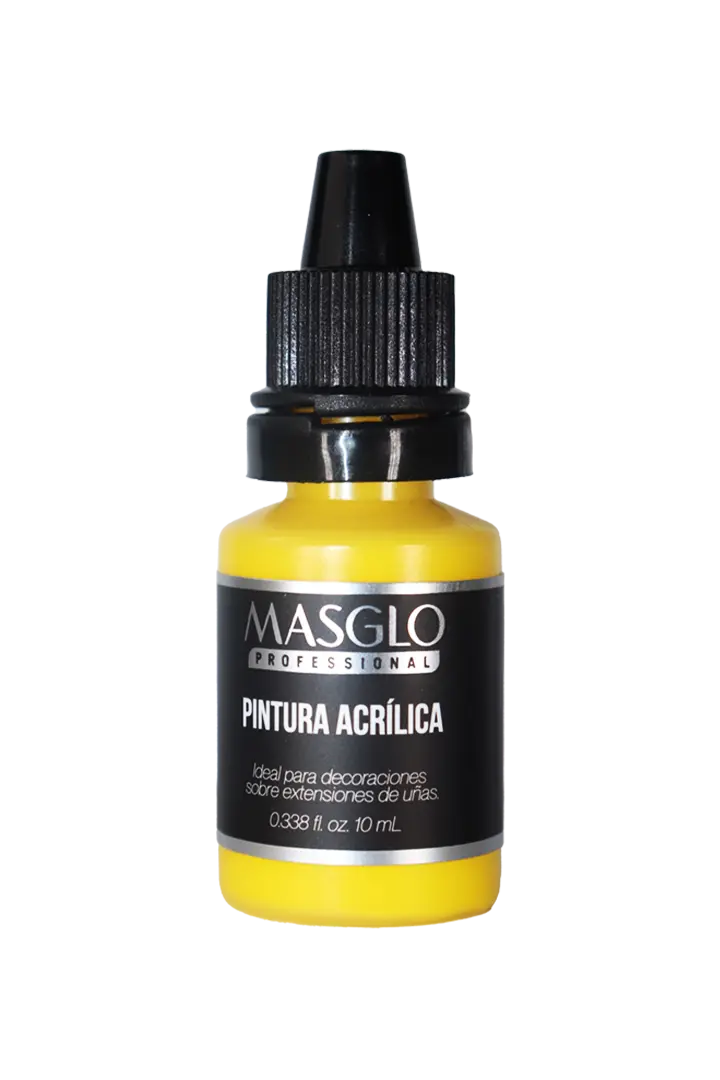 PINTURA ACRÍLICA AMARILLO 10 ML MASGLO - GAMA AMARILLO