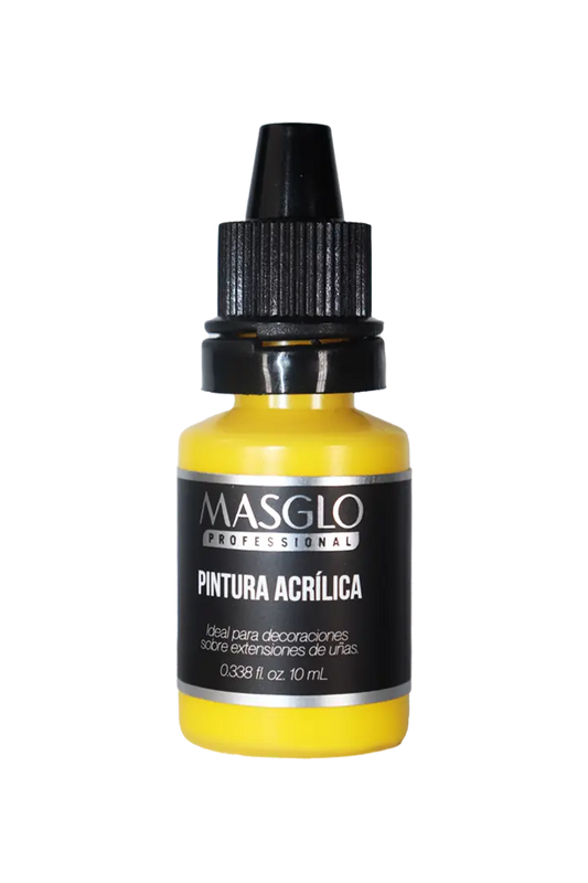 PINTURA ACRÍLICA AMARILLO 10 ML MASGLO - GAMA AMARILLO