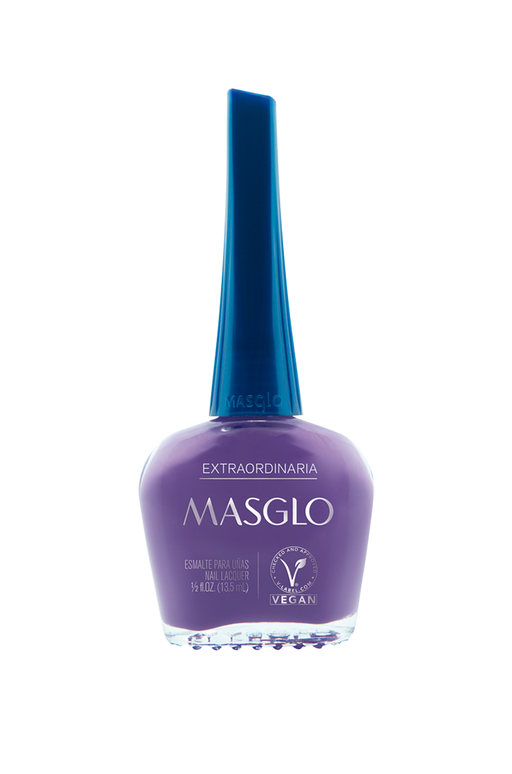 EXTRAORDINARIA - ESMALTE TRADICIONAL CREMOSO MASGLO 13,5 ML - GAMA MORADO