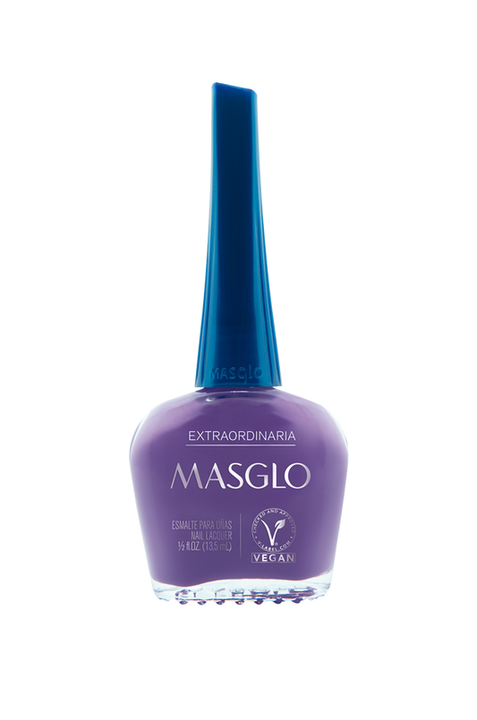 EXTRAORDINARIA - ESMALTE TRADICIONAL CREMOSO MASGLO 13,5 ML - GAMA MORADO