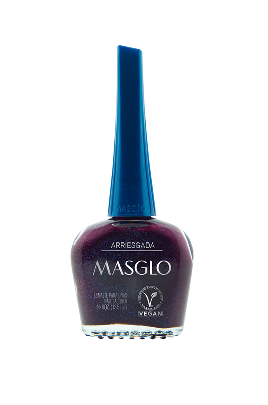 ARRIESGADA - ESMALTE TRADICIONAL PERLADO MASGLO 13,5 ML - GAMA VIOLETA