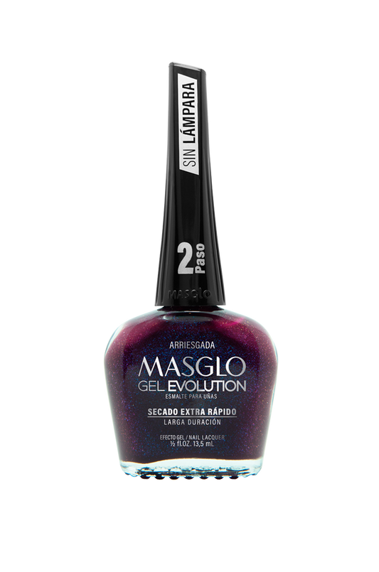 ARRIESGADA - ESMALTE GEL EVOLUTION EFECTO GEL MASGLO 13,5 ML