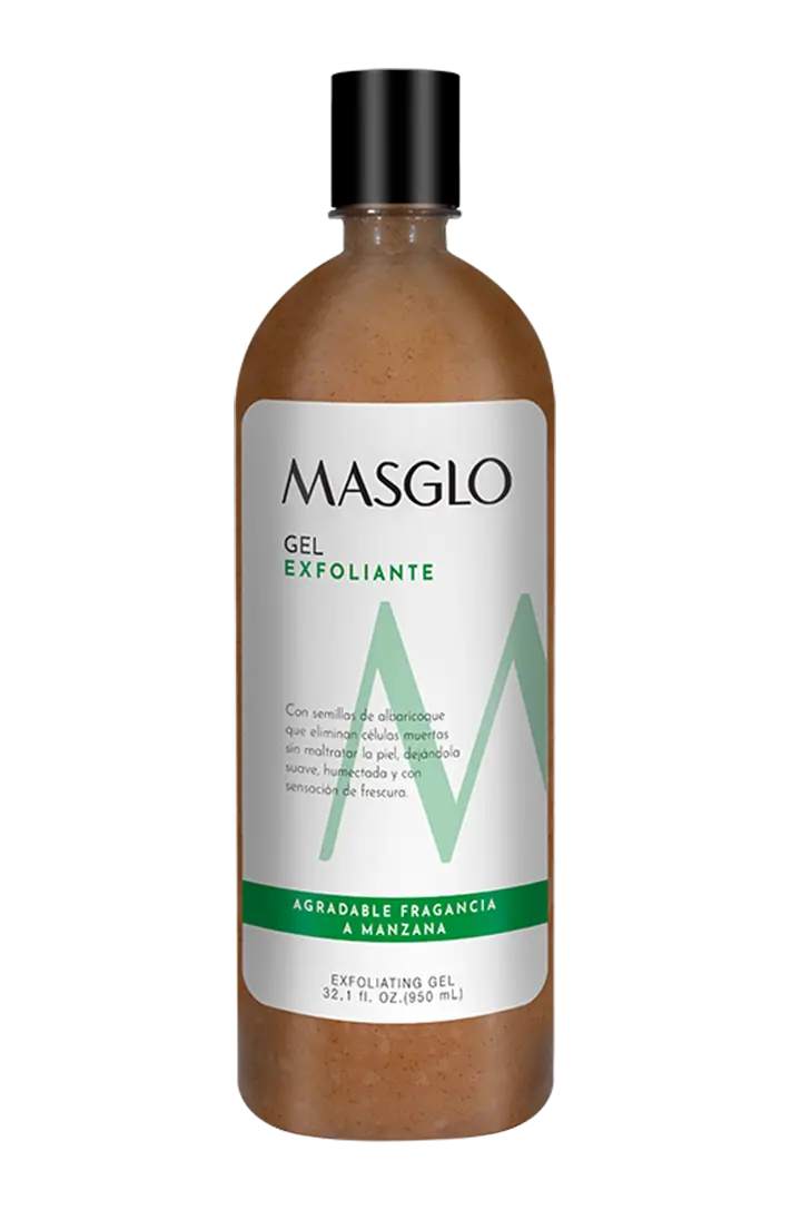 GEL EXFOLIANTE MANZANA VERDE 950 ML MASGLO