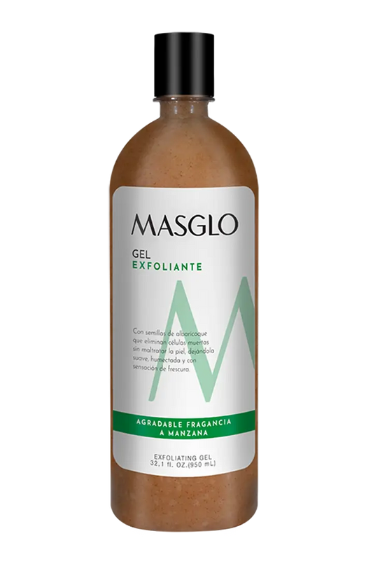 GEL EXFOLIANTE MANZANA VERDE 950 ML MASGLO