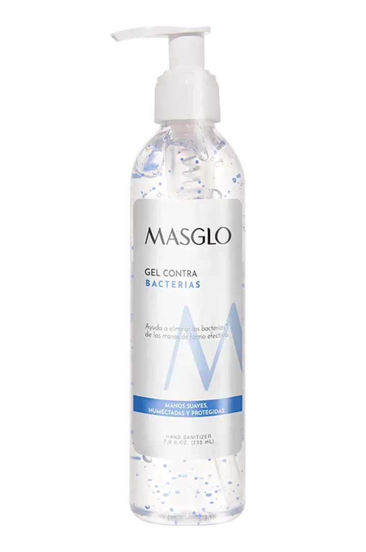 GEL ANTIBACTERIAL MASGLO 235 ML