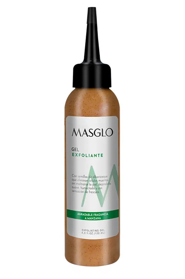 GEL EXFOLIANTE MANZANA VERDE 120 ML MASGLO