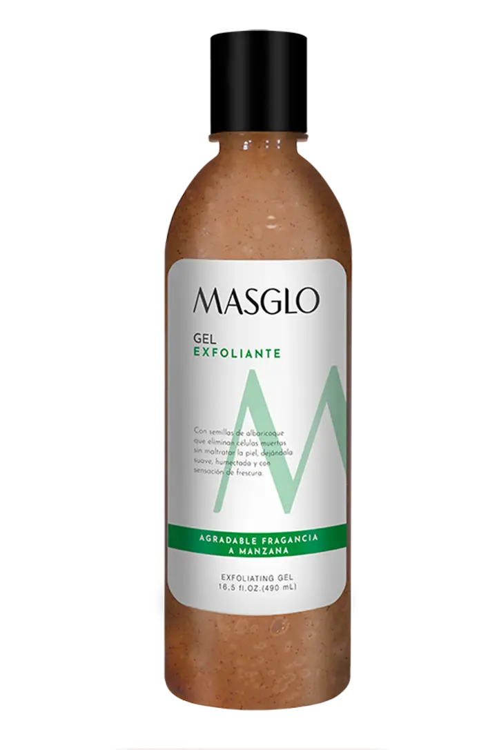 GEL EXFOLIANTE MANZANA VERDE 490 ML MASGLO