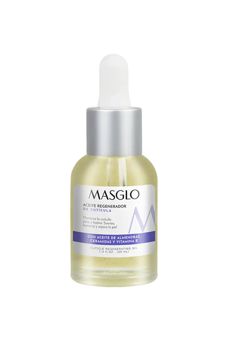 ACEITE REGENERADOR DE CUTICULA 30 ML MASGLO