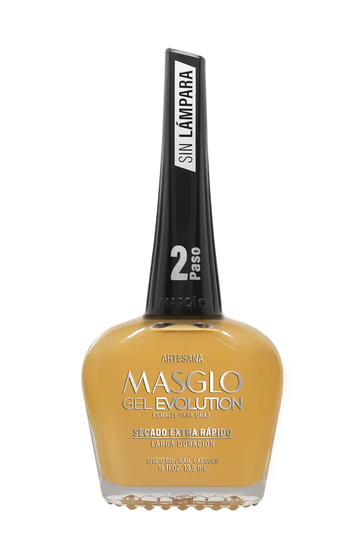 ARTESANA - ESMALTE GEL EVOLUTION EFECTO GEL  MASGLO 13,5 ML - GAMA AMARILLO