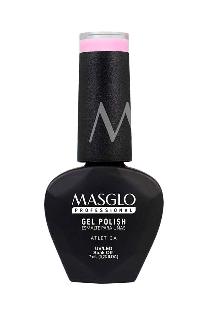 ATLÉTICA - ESMALTE SEMIPERMANENTE MASGLO PROFESSIONAL GEL POLISH 7 ML CREMOSO - GAMA ROSADO