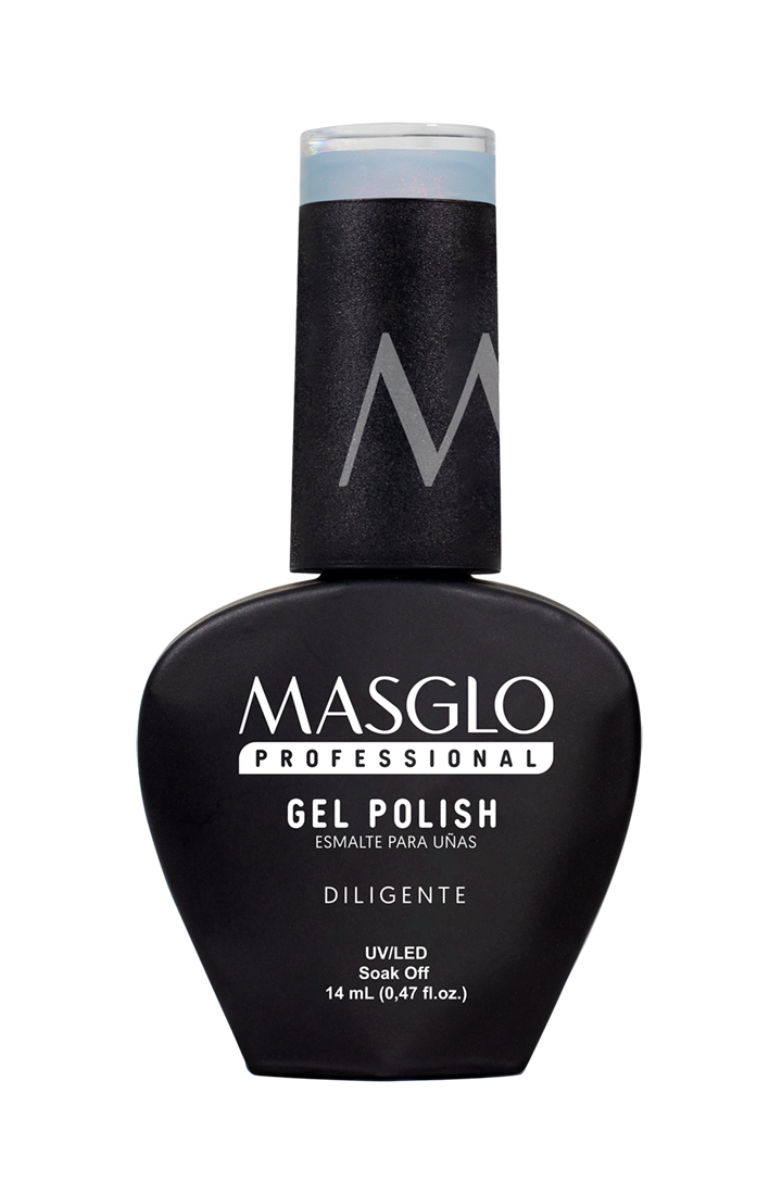 DILIGENTE - ESMALTE SEMIPERMANENTE MASGLO PROFESSIONAL GEL POLISH 14 ML CREMOSO - GAMA VERDE