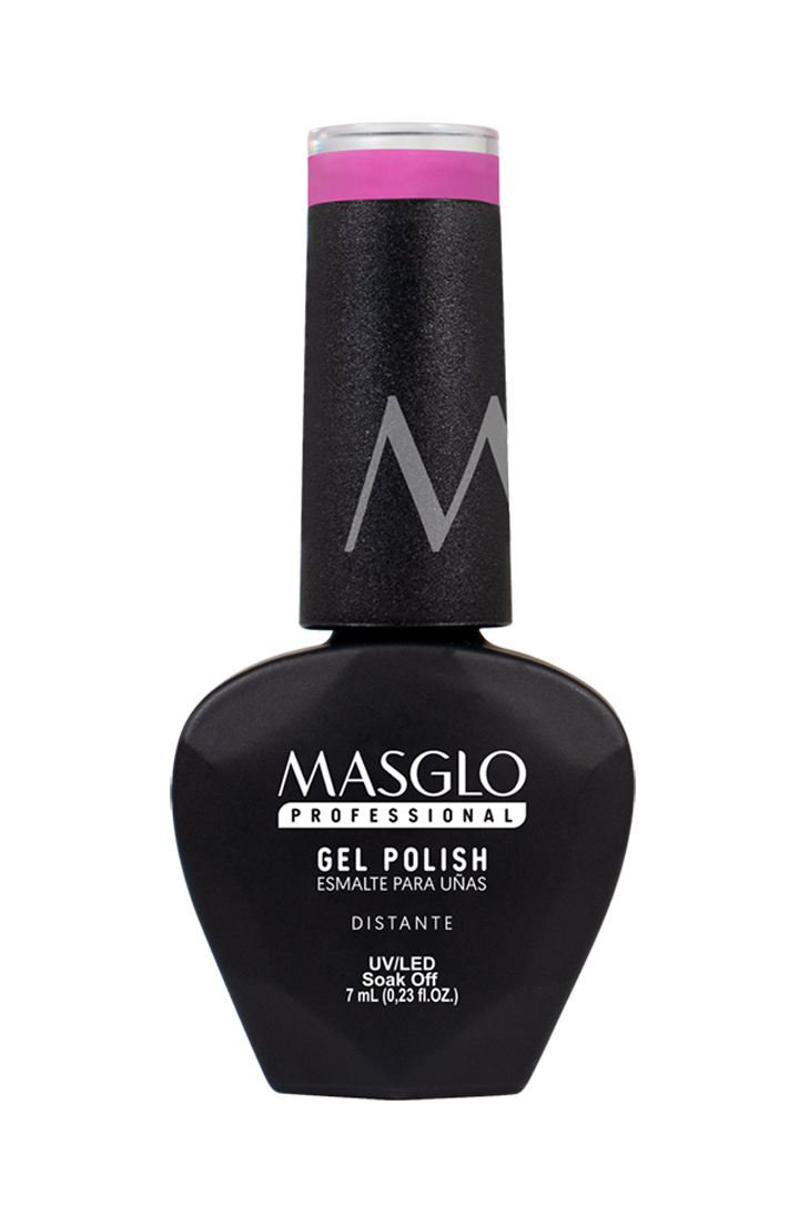 DISTANTE - ESMALTE SEMIPERMANENTE MASGLO PROFESSIONAL GEL POLISH 7 ML CREMOSO - GAMA VIOLETA