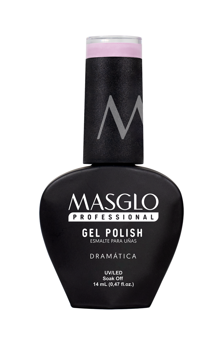 DRAMÁTICA - ESMALTE SEMIPERMANENTE MASGLO PROFESSIONAL GEL POLISH 14 ML CREMOSO - GAMA ROSADO