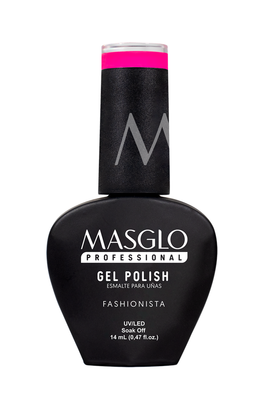 FASHIONISTA - ESMALTE SEMIPERMANENTE MASGLO PROFESSIONAL GEL POLISH 14 ML CREMOSO - GAMA FUCSIA