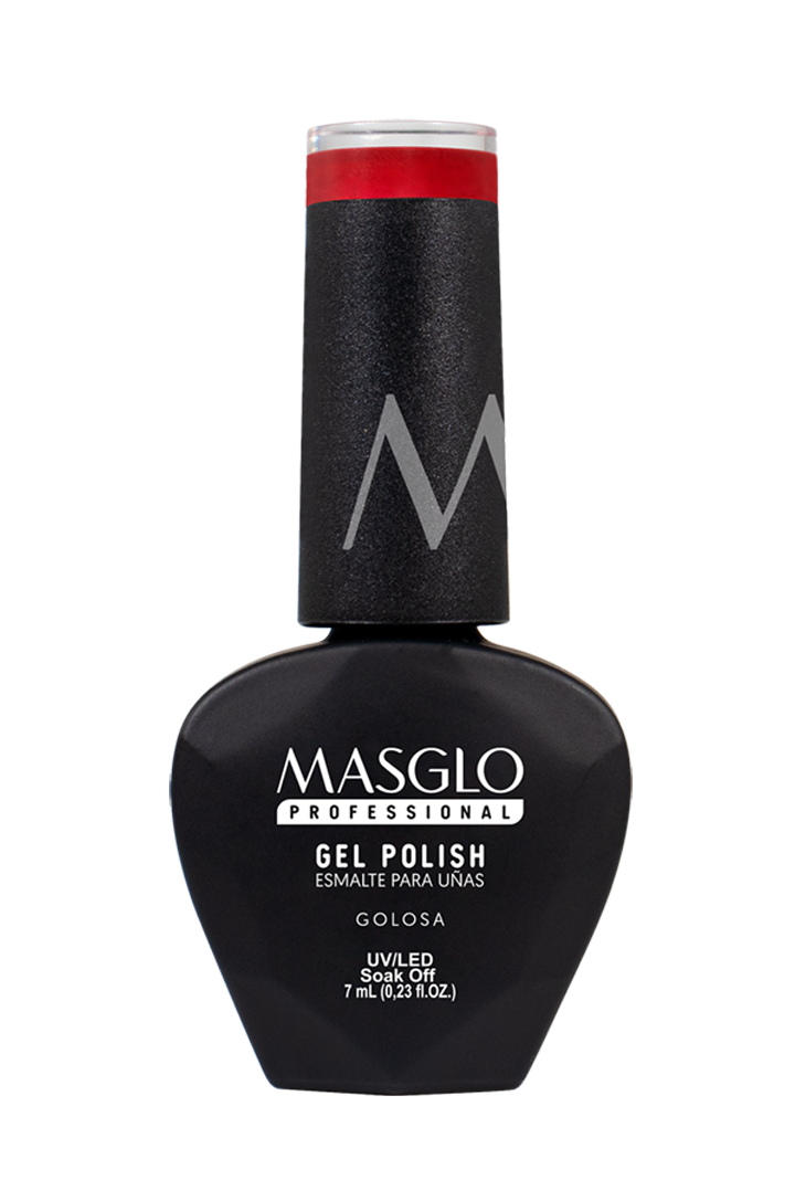 GOLOSA - ESMALTE SEMIPERMANENTE MASGLO PROFESSIONAL GEL POLISH 7 ML CREMOSO - GAMA ROJO