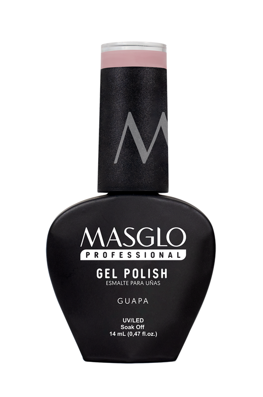 GUAPA - ESMALTE SEMIPERMANENTE MASGLO PROFESSIONAL GEL POLISH 14 ML CREMOSO - GAMA MARRON