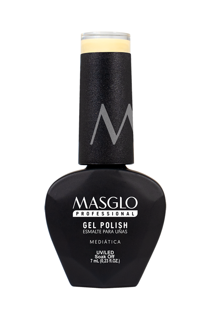 MEDIATICA - ESMALTE SEMIPERMANENTE MASGLO PROFESSIONAL GEL POLISH 7 ML CREMOSO - GAMA AMARILLO