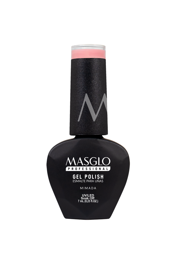 MIMADA - ESMALTE SEMIPERMANENTE MASGLO PROFESSIONAL GEL POLISH 7 ML CREMOSO - GAMA ROSADO