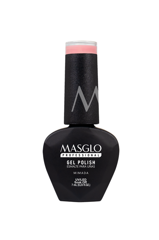 MIMADA - ESMALTE SEMIPERMANENTE MASGLO PROFESSIONAL GEL POLISH 7 ML CREMOSO - GAMA ROSADO