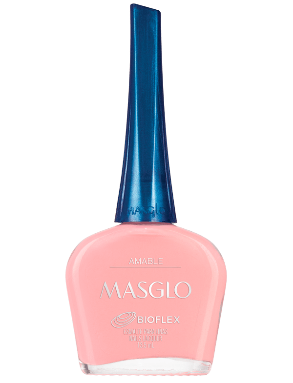 AMABLE - ESMALTE TRADICIONAL CREMOSO MASGLO 13,5 ML - GAMA ROSADO