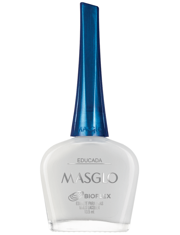 EDUCADA - ESMALTE TRADICIONAL CREMOSO MASGLO 13,5 ML - GAMA BLANCO