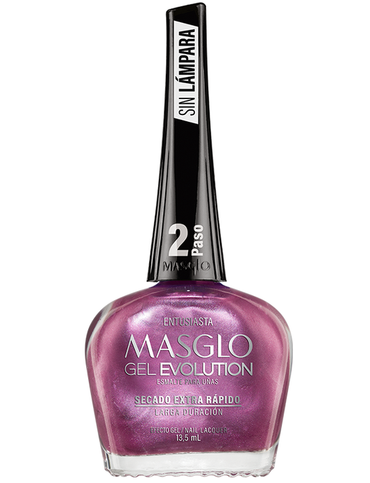 ENTUSIASTA - ESMALTE GEL EVOLUTION EFECTO GEL MASGLO 13,5 ML