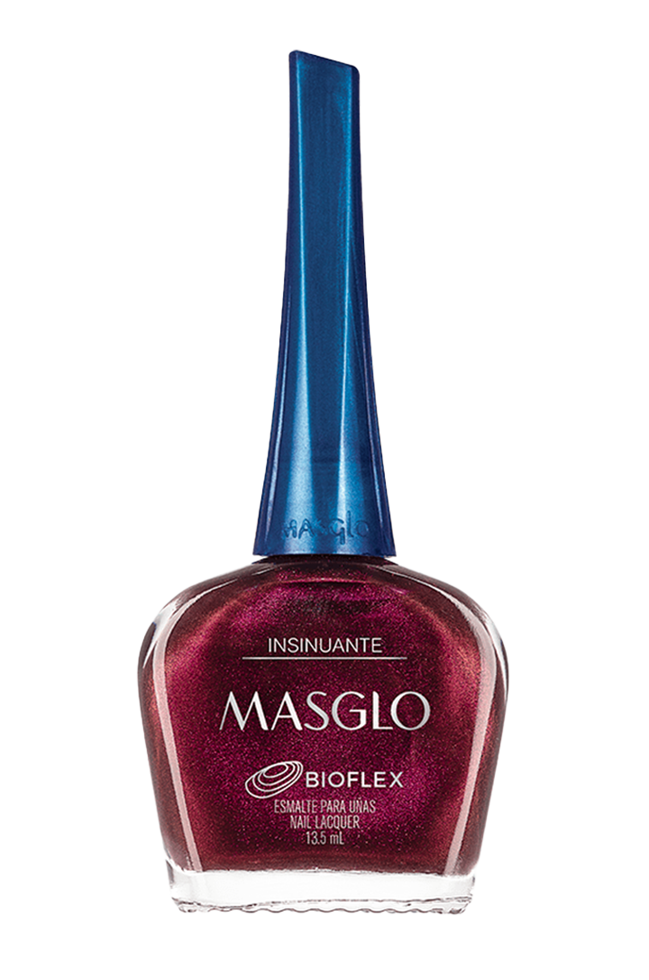 INSINUANTE - ESMALTE TRADICIONAL CREMOSO MASGLO 13,5 ML - GAMA ROJO