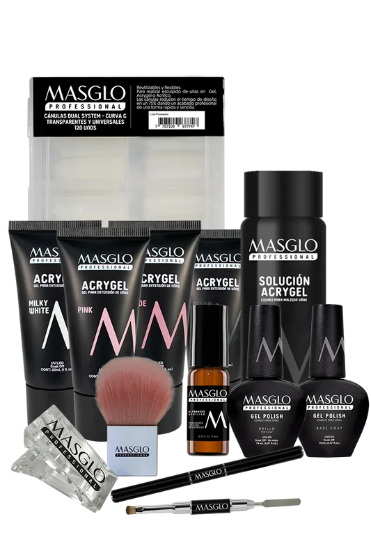 KIT PROFESSIONAL ACRYGEL MASGLO